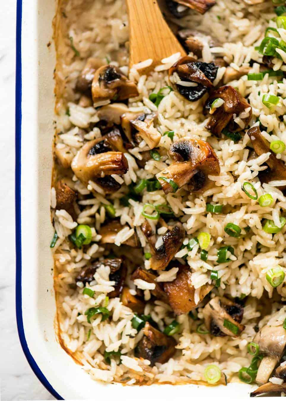 Baked Mushrooms Recipe
 Baked Mushroom Rice