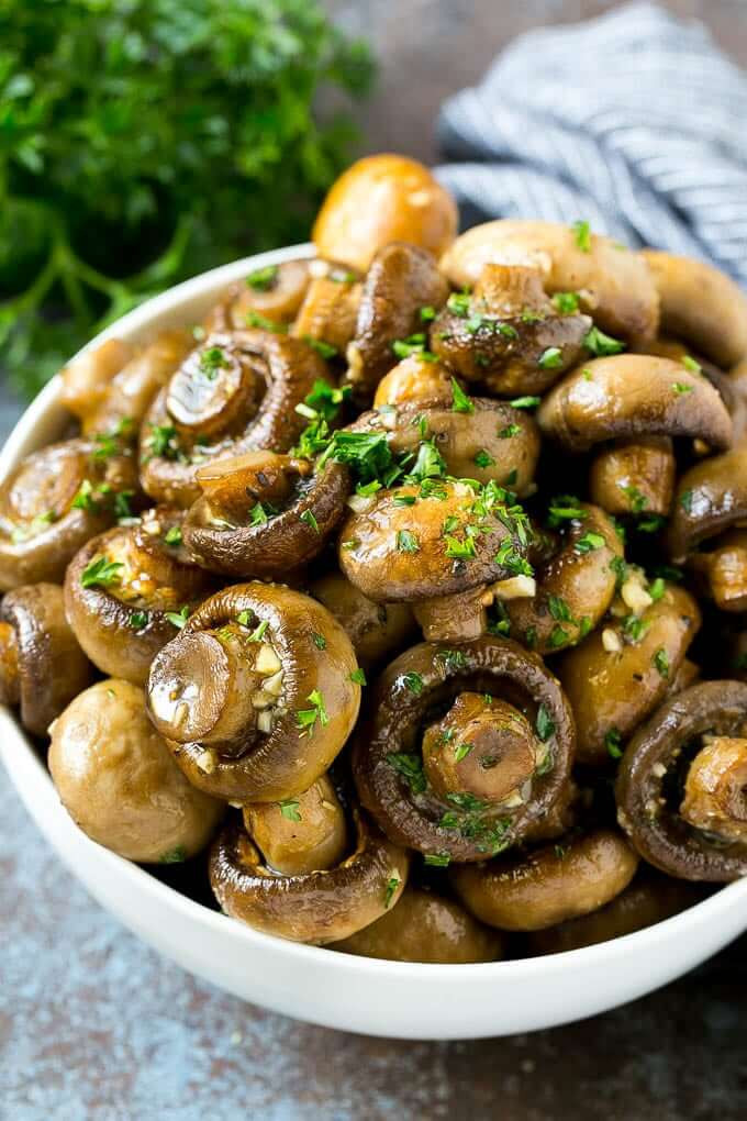 Baked Mushrooms Recipe
 30 Healthy Mushroom Recipes – Easy and Healthy Recipes
