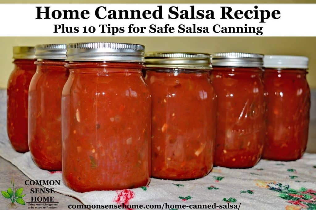 Balls Canning Salsa Recipe
 Home Canned Salsa Recipe Plus 10 Tips for Canning Salsa