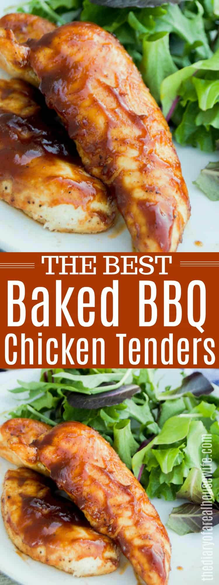 Bbq Chicken Tenders
 Baked BBQ Chicken Tenders • The Diary of a Real Housewife