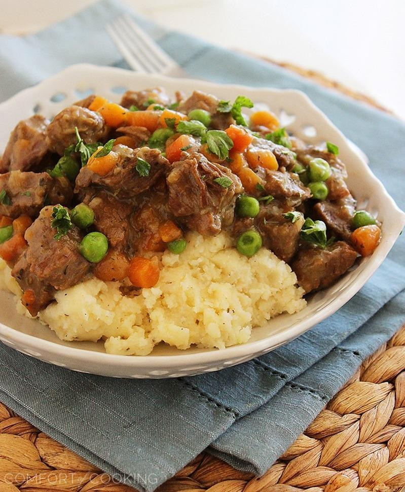 Beef And Potato Stew
 Irish Beef Stew with Mashed Potatoes – The fort of Cooking