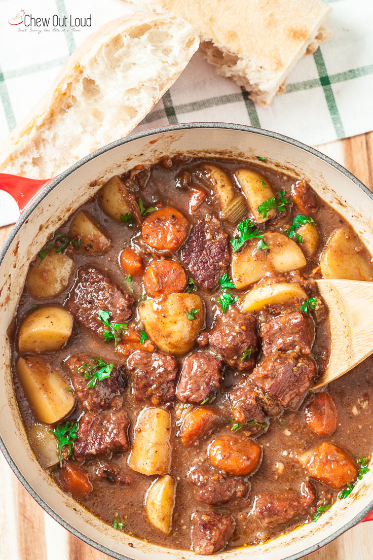 Beef And Potato Stew
 e Pot Beef Stew with potatoes Chew Out Loud