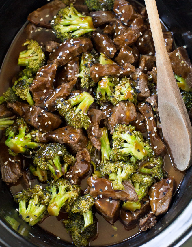 Beef Chuck Steak Recipes Slow Cooker
 The BEST Slow Cooker Broccoli Beef VIDEO Chef Savvy