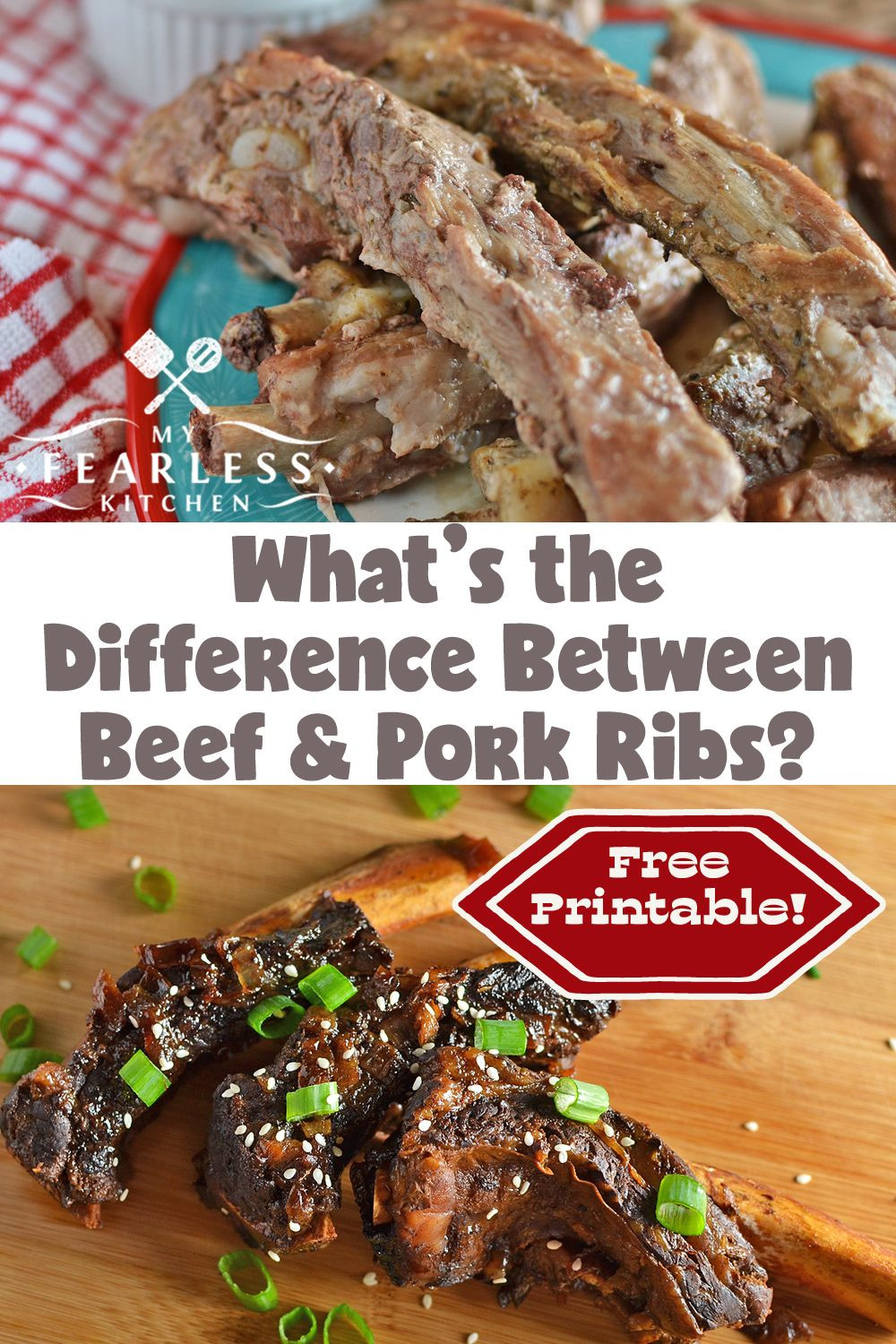 Beef Or Pork Ribs
 What s the Difference Between Beef & Pork Ribs from My
