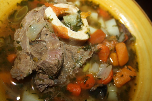 Beef Shank Soup
 Beef Shank Bone Soup with Veggies – My Wooden Spoons