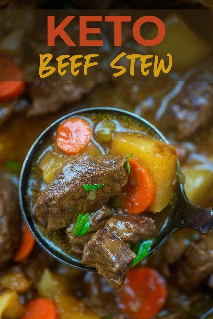 Beef Stew No Potatoes
 This keto beef stew is made with turnips instead of