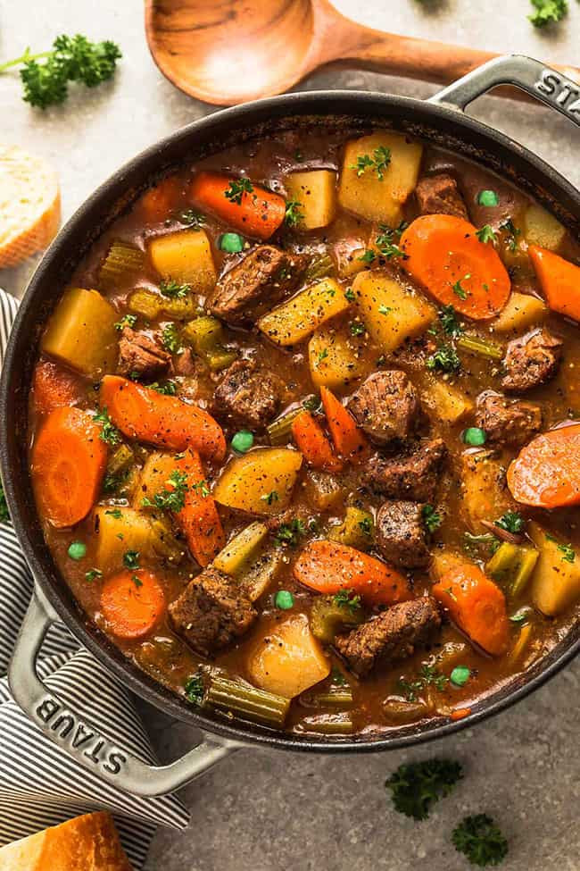 Beef Stew No Potatoes
 Irish Beef Stew with Keto Options Instant Pot Recipe