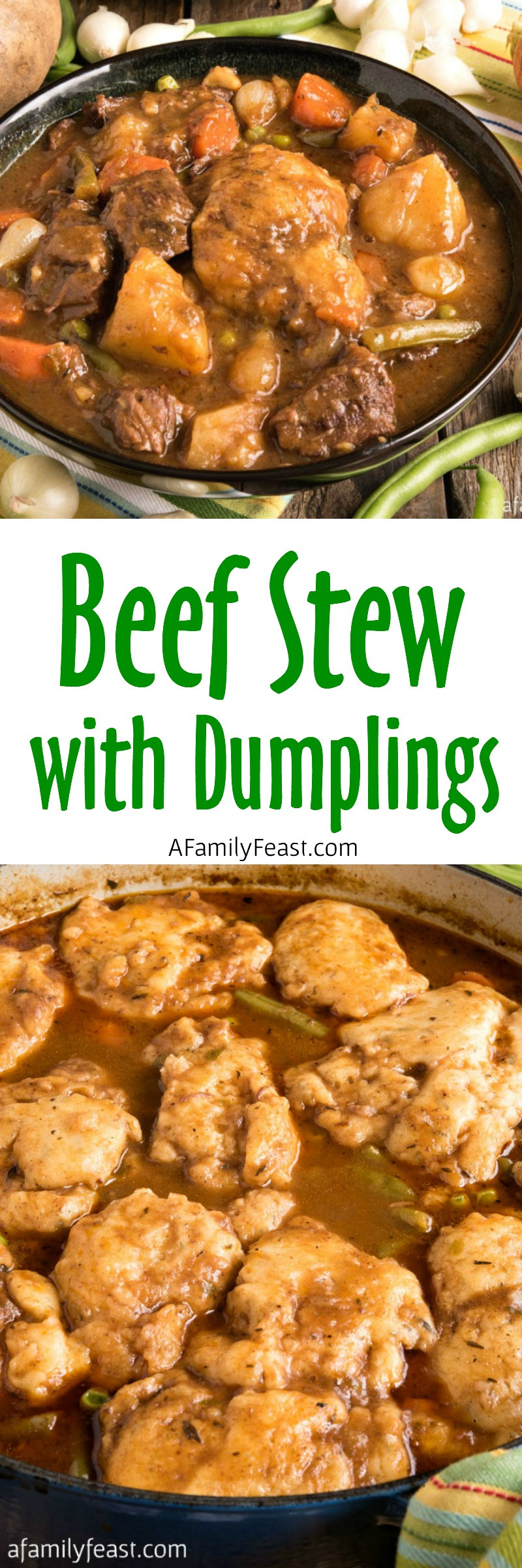 Beef Stew With Dumplings
 Beef Stew with Dumplings A Family Feast