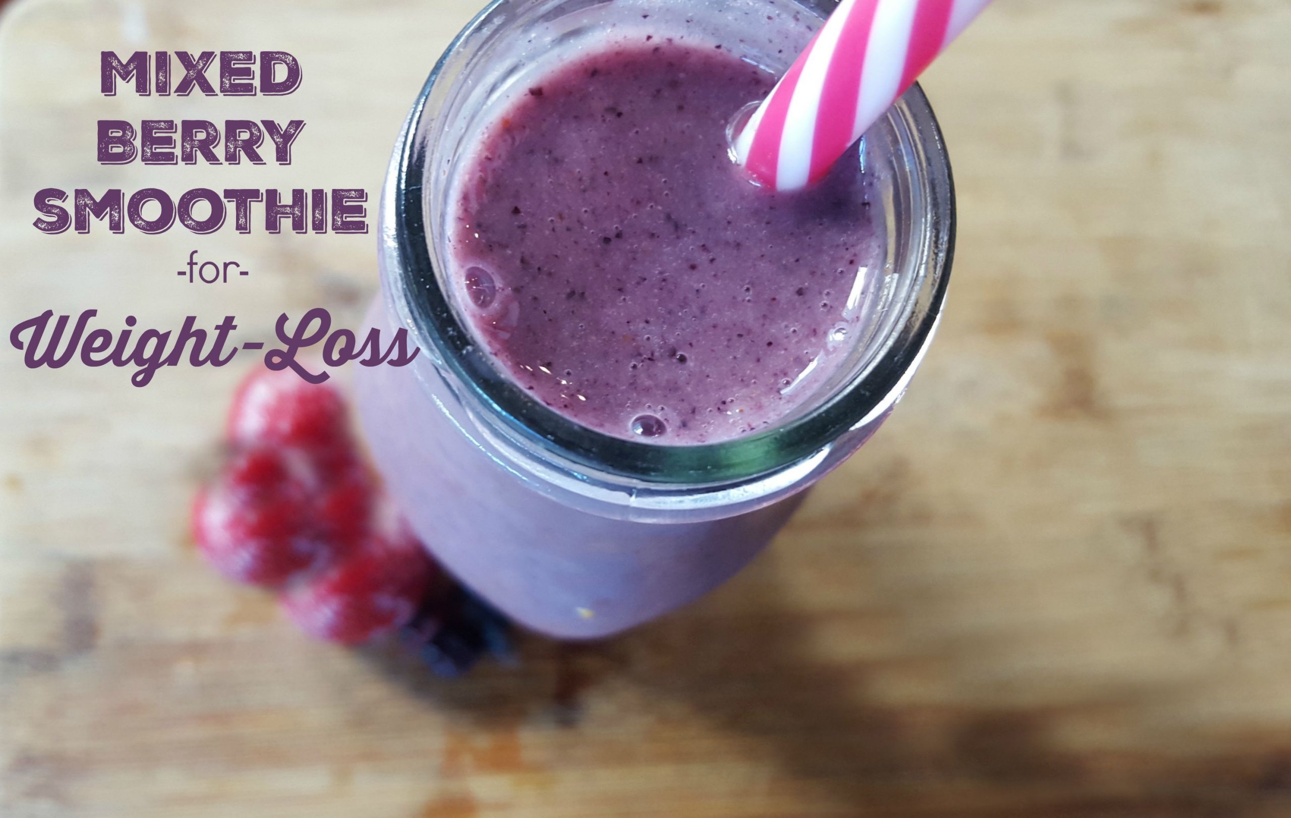 Berry Smoothies For Weight Loss
 Jump Start Weight Loss with a Mixed Berry Smoothie