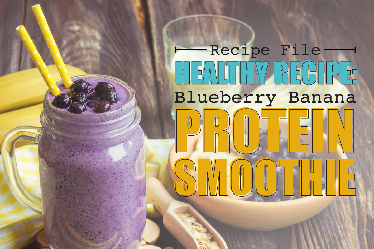 Berry Smoothies For Weight Loss
 Healthy Blueberry Banana Protein Smoothie