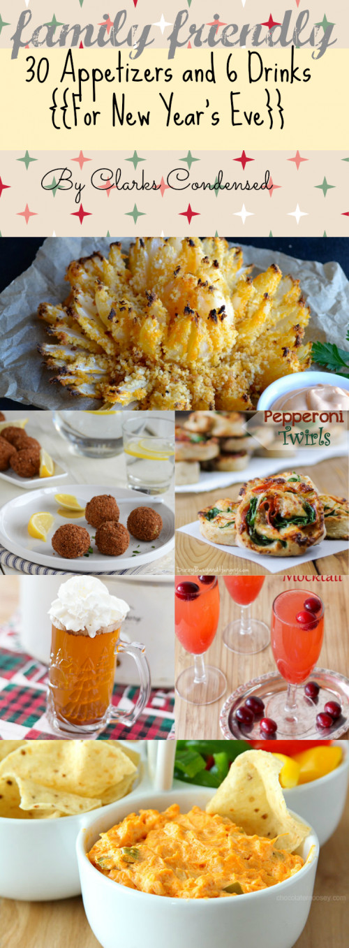 Best Appetizers For New Years Eve Parties
 36 Family Friendly Appetizers and Drink Ideas for New