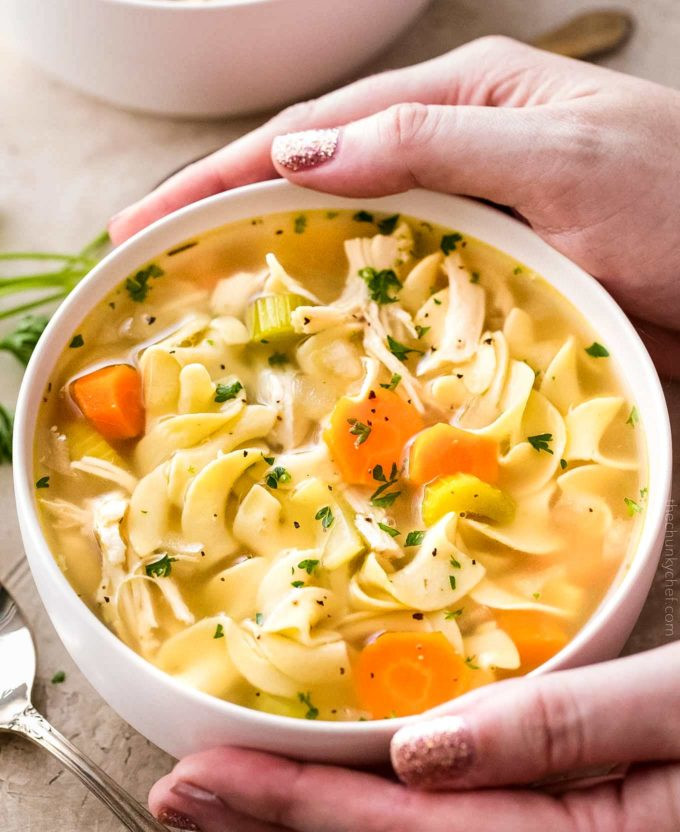 Best Chicken Noodle Soup Recipe
 Homemade Crockpot Chicken Noodle Soup The Chunky Chef