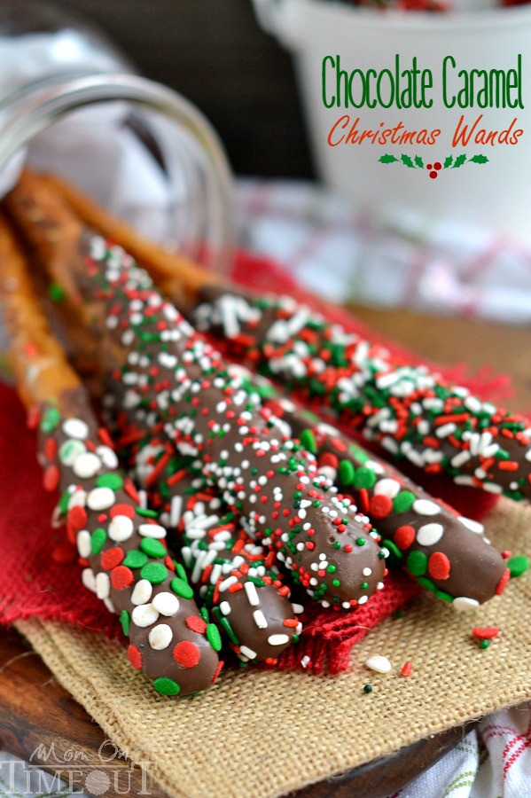 Best Christmas Candy
 Chocolate Caramel Christmas Wands BEST Kids Table Mom