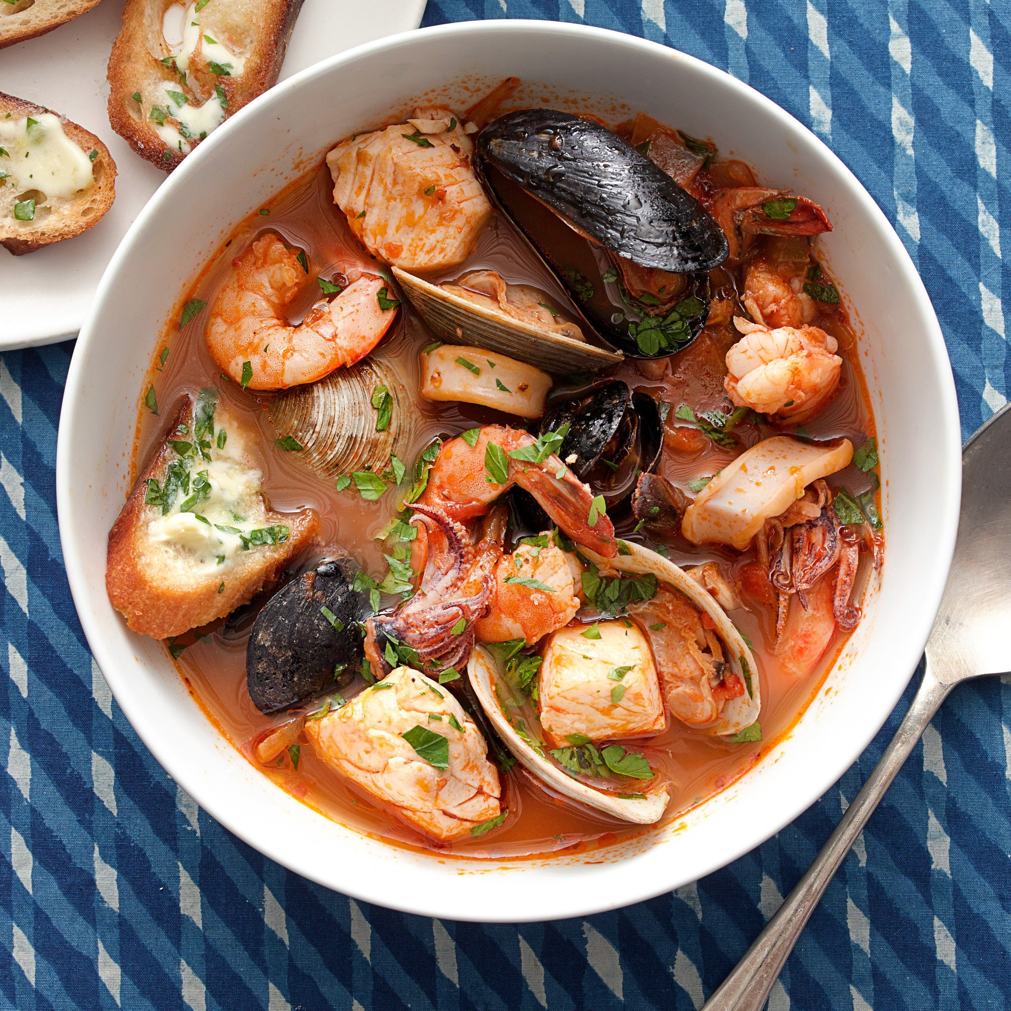 Best Fish Stew Recipe
 Cioppino Seafood Stew with Gremolata Toasts recipe