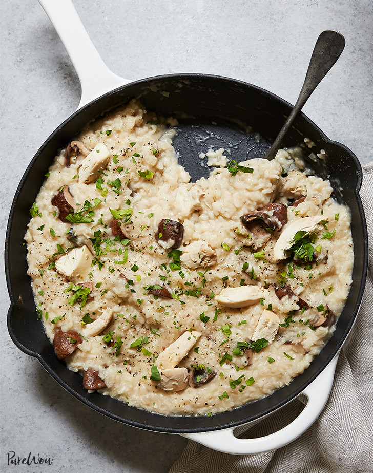 Best Mushroom Risotto Recipe
 Baked Chicken and Mushroom Risotto PureWow