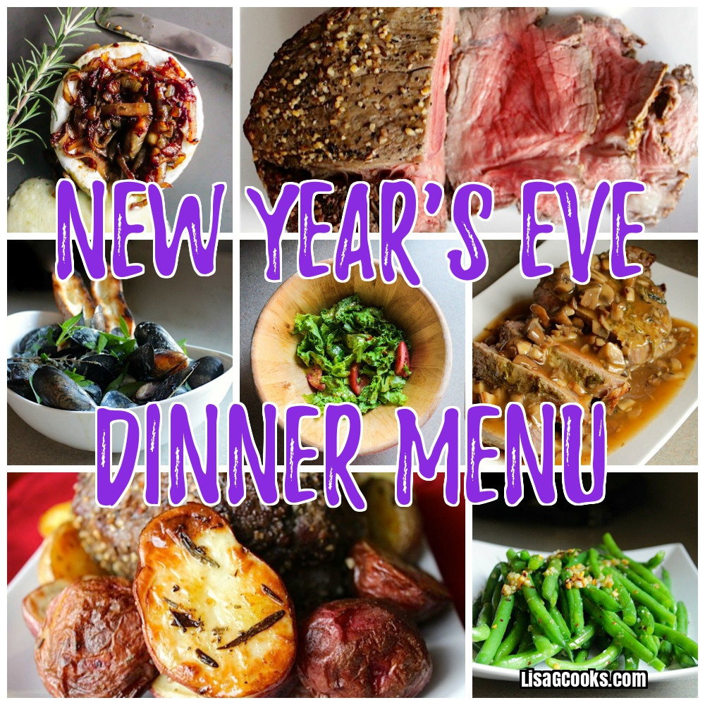 Best New Years Eve Dinners
 New Year s Eve Dinner Menu 2018 Lisa G Cooks