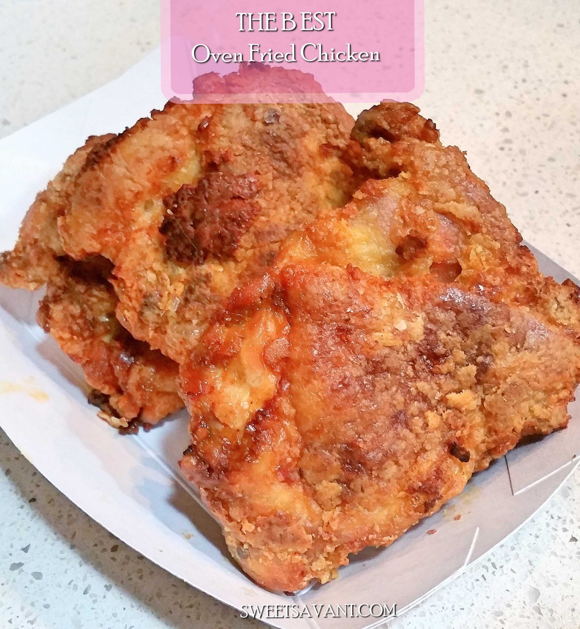 Best Oil For Fried Chicken
 the best oven fried chicken recipe ever Sweet Savant