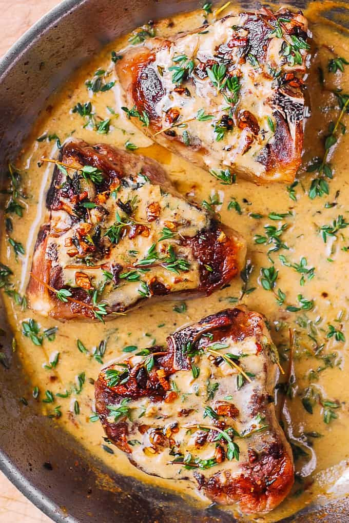 Best Sauces For Lamb
 Lamb Chops with Mustard Thyme Sauce Julia s Album