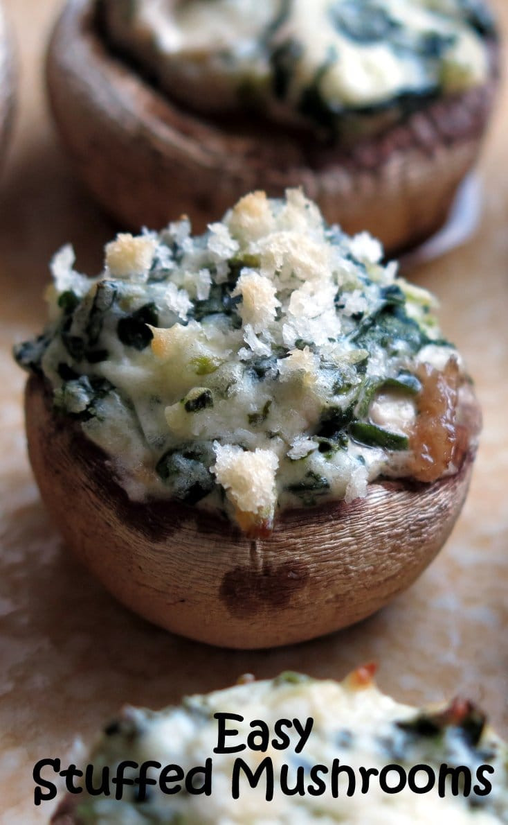 Best Stuffed Mushrooms
 Easy Stuffed Mushrooms with Cream Cheese and Spinach The