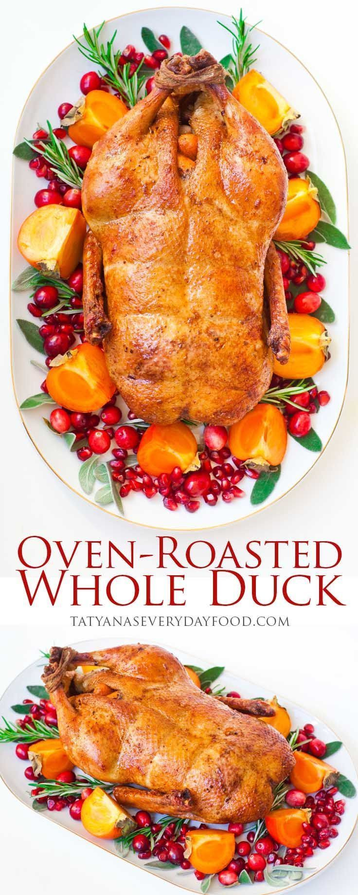 Best Whole Duck Recipes
 Oven Roasted Duck Recipe in 2020