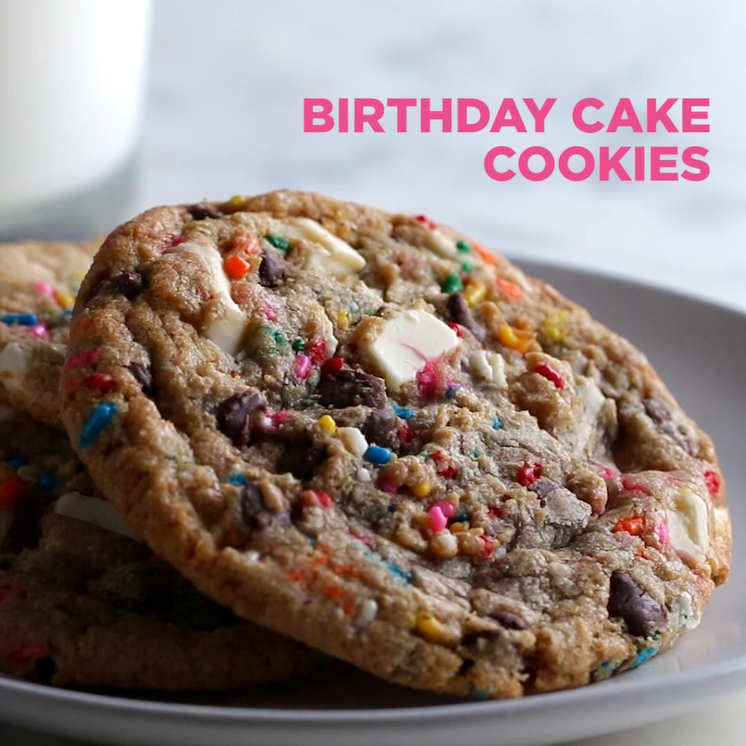 Birthday Cake Cookie Recipe
 Birthday Cake Cookies Recipe by Tasty