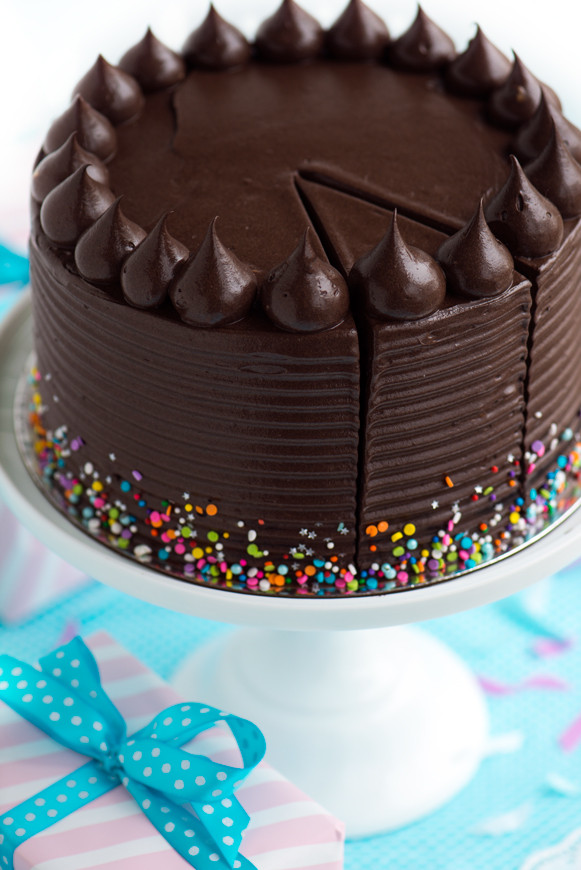 Birthday Cake Fudge Recipe
 Dark & Dreamy Chocolate Fudge Layer Cake