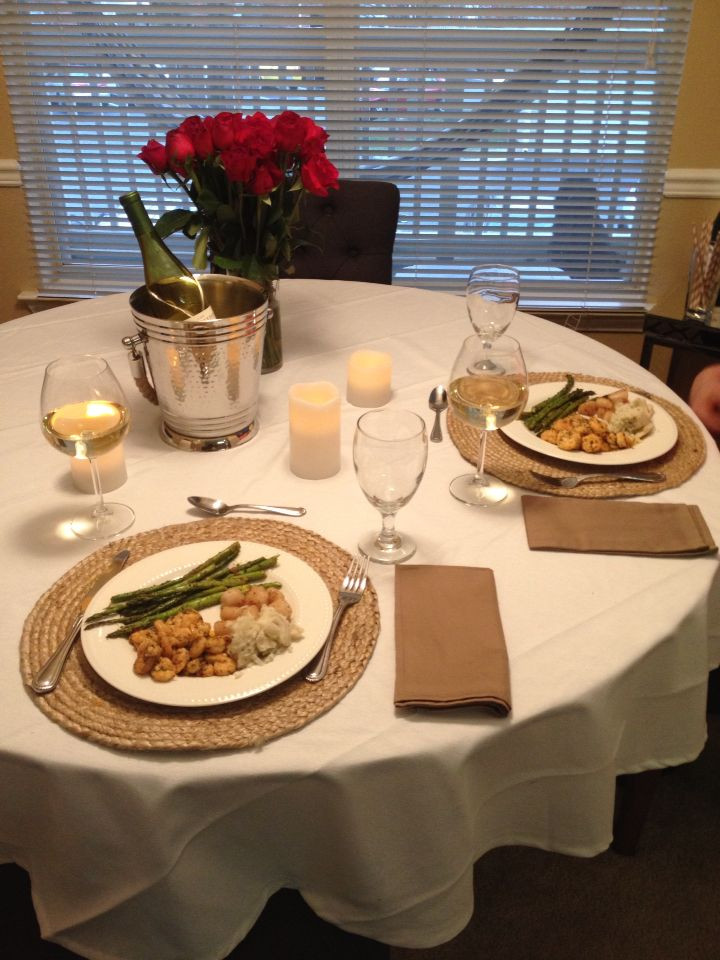 Birthday Dinner Ideas For Him
 Romantic dinner for him Seared scallops shrimp and