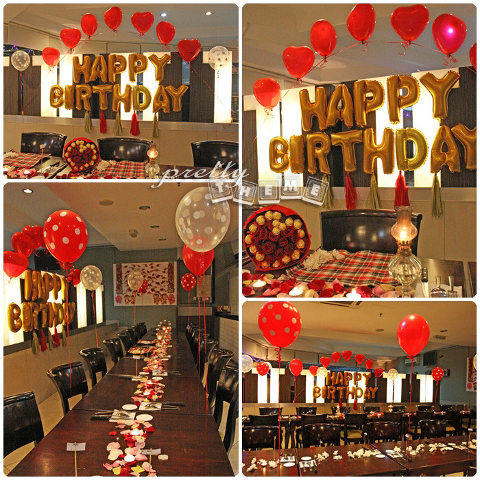 Birthday Dinner Ideas For Mom
 Pretty Theme Event Planner Balloon Muar Belon Muar yeay
