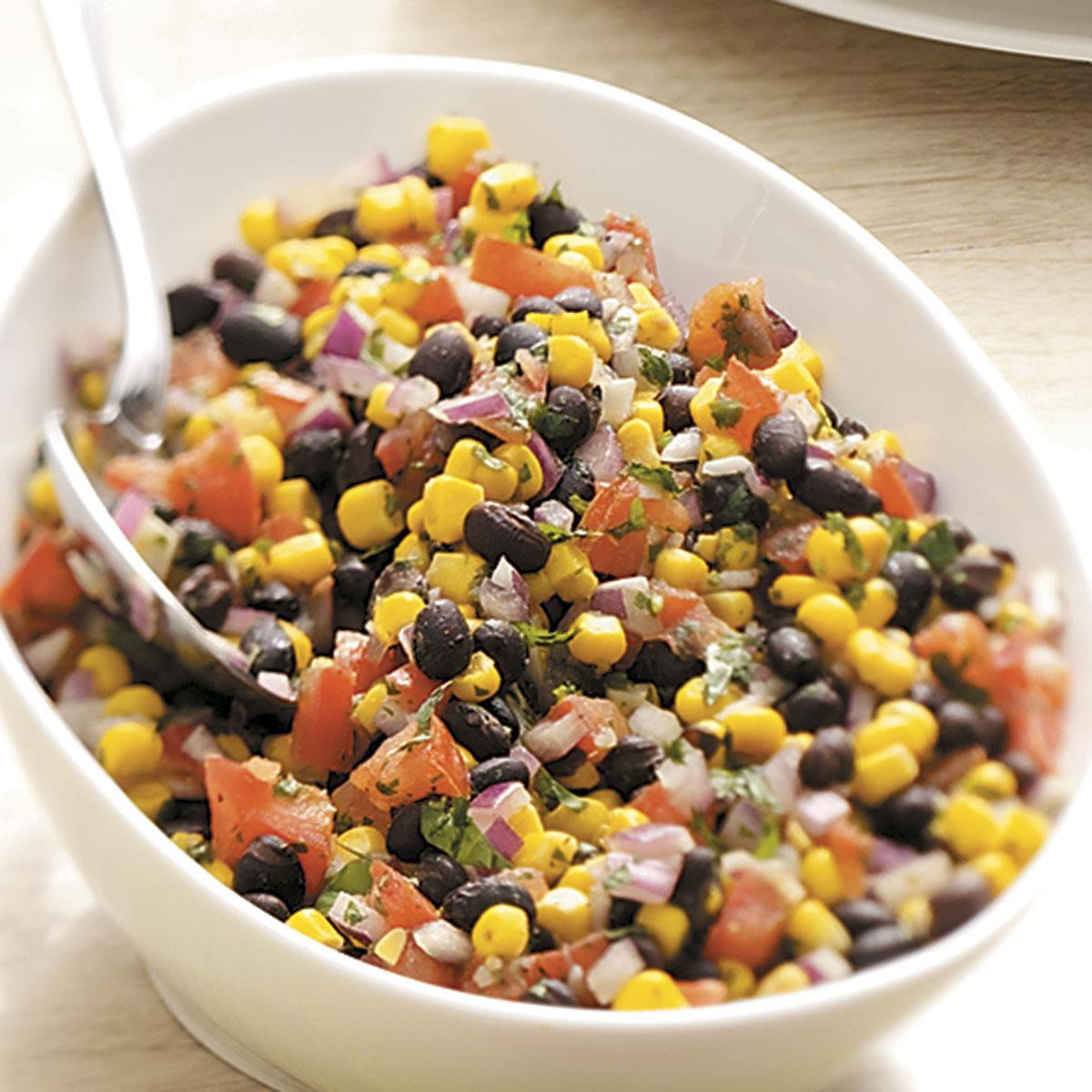 Black Bean And Corn Salad
 Corn and Black Bean Salad Recipe