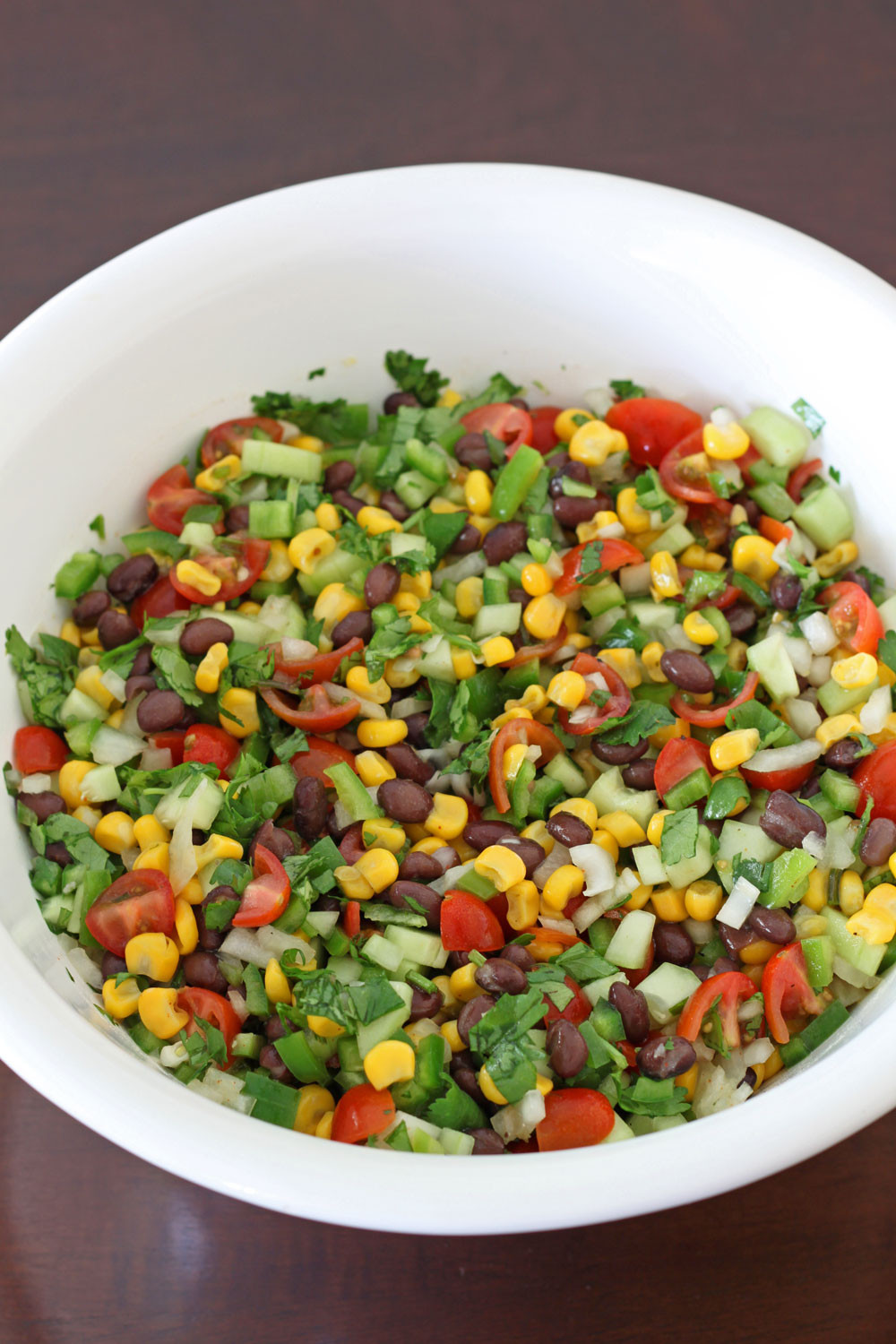 Black Bean And Corn Salad
 Black Bean and Corn Salsa Salad Recipe Runner
