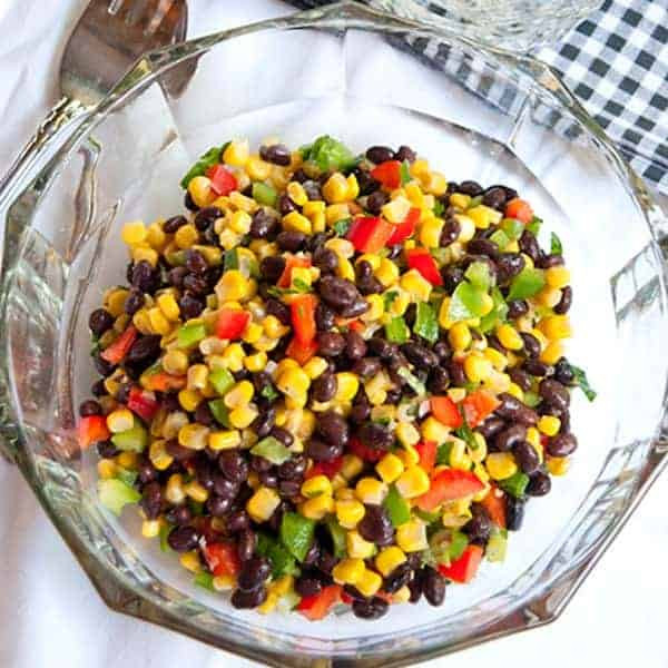 Black Bean And Corn Salad
 Black Bean and Corn Salad