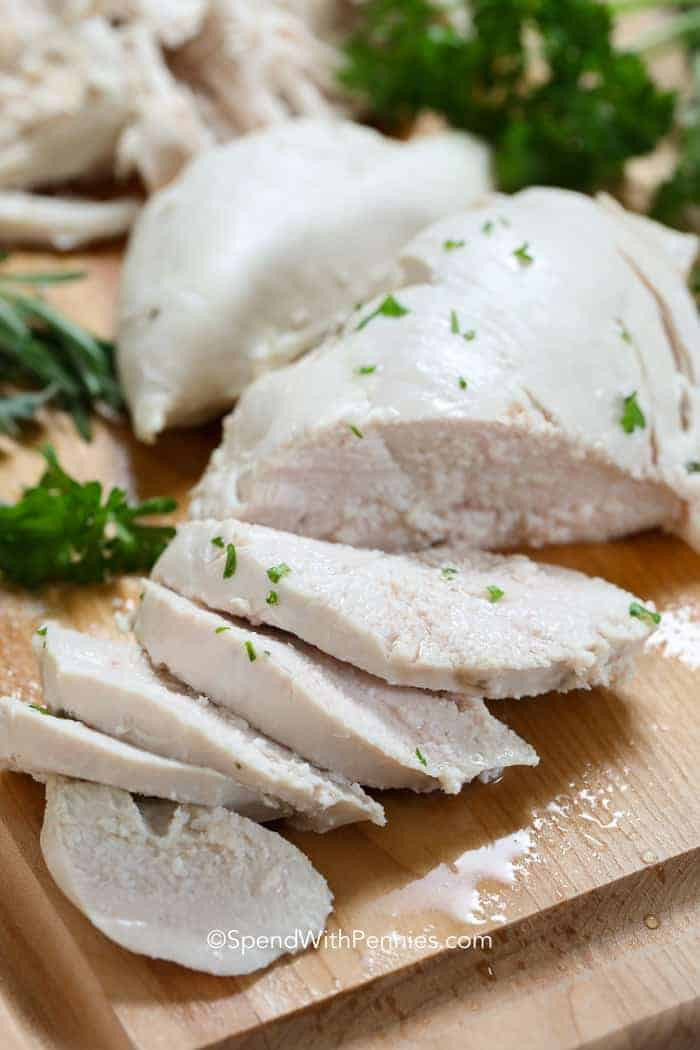 Boiling Chicken Breasts
 How to Make Poached Chicken Spend With Pennies