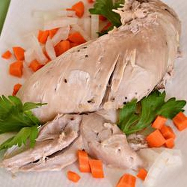 Boiling Chicken Breasts
 How much protein is in boiled chicken Quora