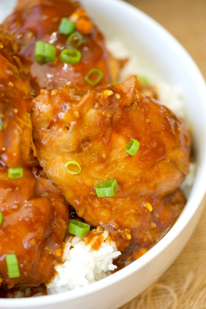 Bone In Chicken Thighs Instant Pot
 Instant Pot Spicy Teriyaki Chicken Thighs · The Typical Mom