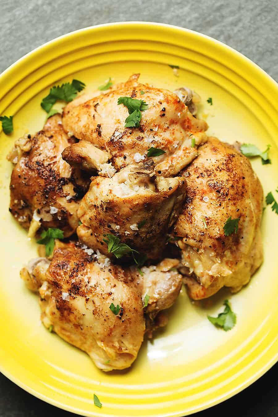Bone In Chicken Thighs Instant Pot
 Instant Pot Chicken Thighs • Low Carb with Jennifer