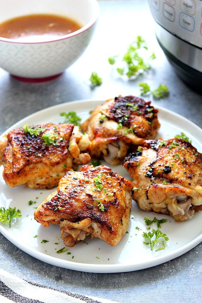 Bone In Chicken Thighs Instant Pot
 Instant Pot Chicken Thighs Recipe the best and easy way