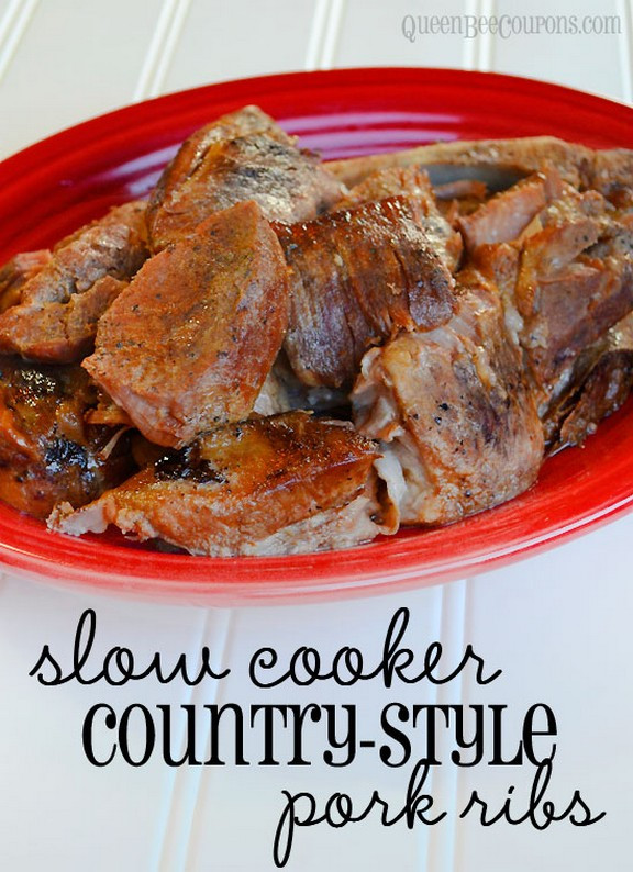 Boneless Country Style Pork Ribs Slow Cooker
 Best Crock Pot Recipes on the Net October 2013 Edition