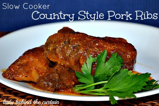 Boneless Country Style Pork Ribs Slow Cooker
 Slow Cooker Country Style Pork Ribs