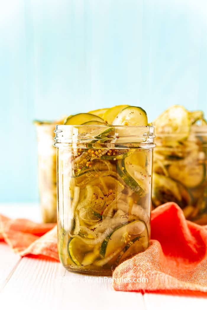 Bread And Butter Pickles Recipe No Canning
 Bread and butter pickles are an easy recipe to make at