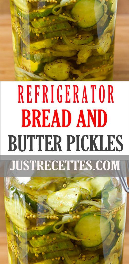Bread And Butter Pickles Recipe No Canning
 This easy bread and butter pickles recipe required no