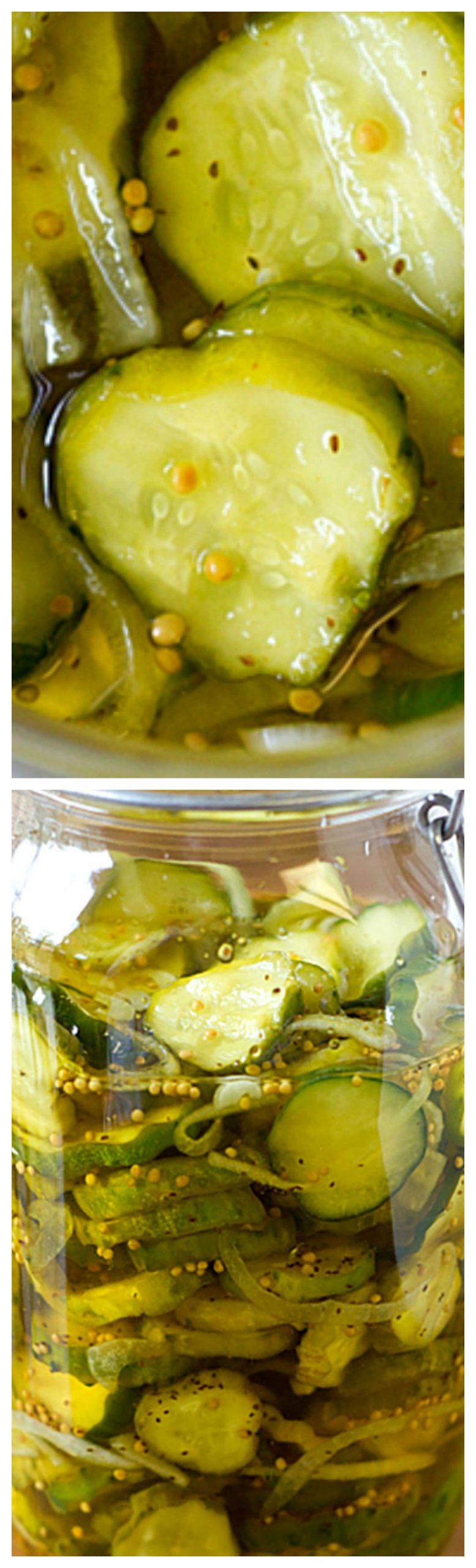 Bread And Butter Pickles Recipe No Canning
 Refrigerator Bread and Butter Pickles Recipe