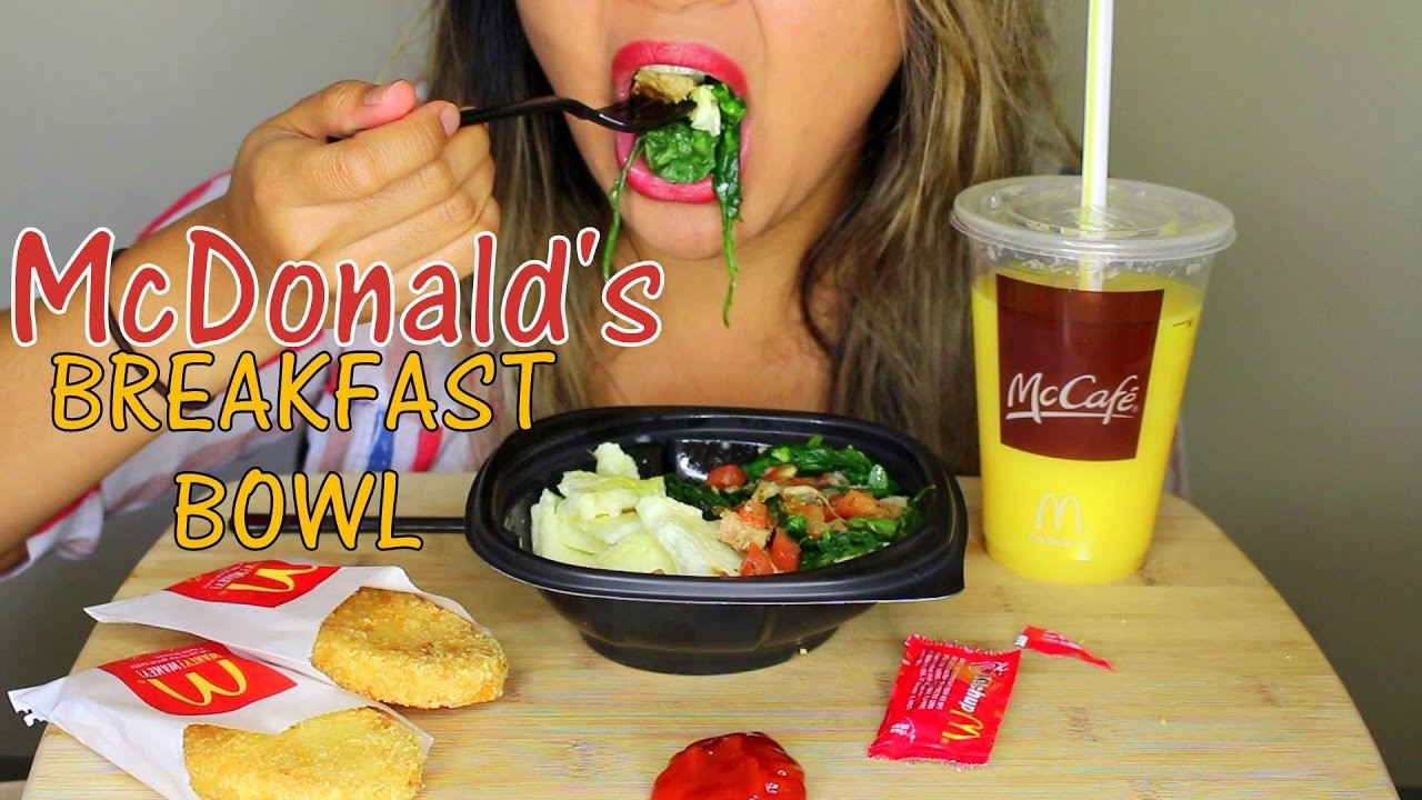 Breakfast Bowls Mcdonalds
 ASMR McDonald s Breakfast Bowl Eating Sounds MUKBANG