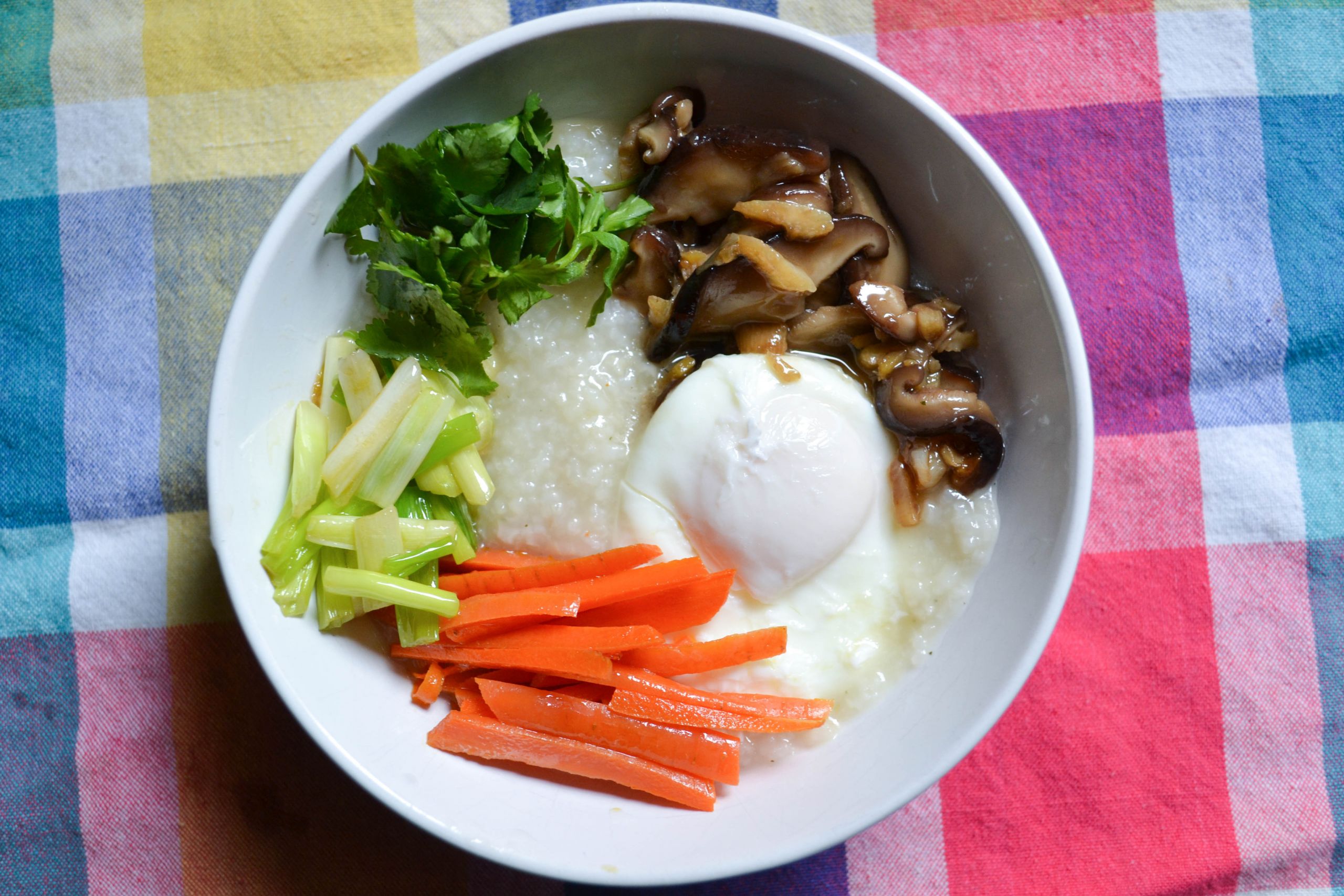 Breakfast Congee Recipe
 Congee with ve ables