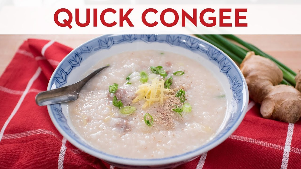 Breakfast Congee Recipe
 Quick & Easy Congee Jok
