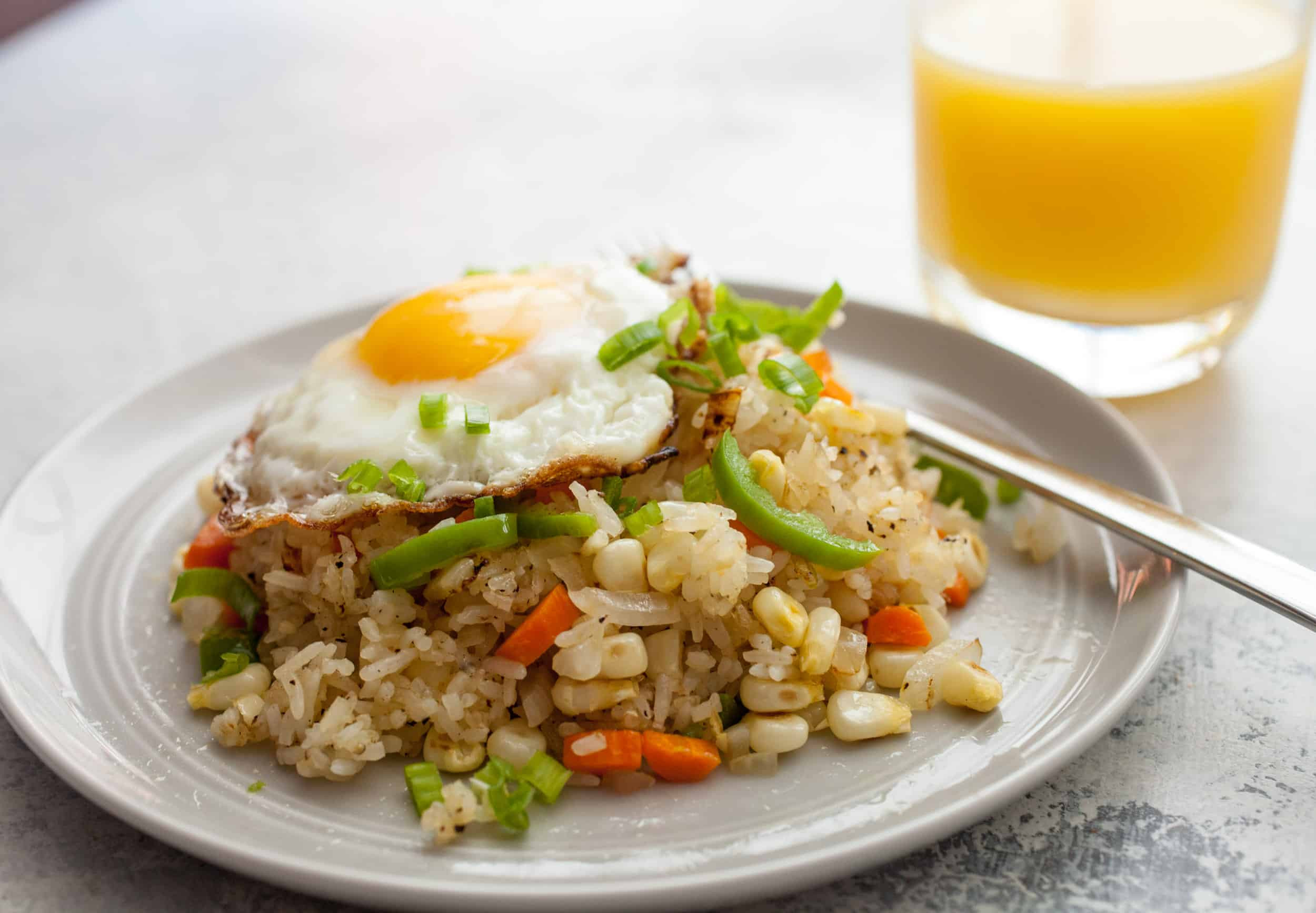 Breakfast Fried Rice
 Be e a Confident Home Cook Macheesmo