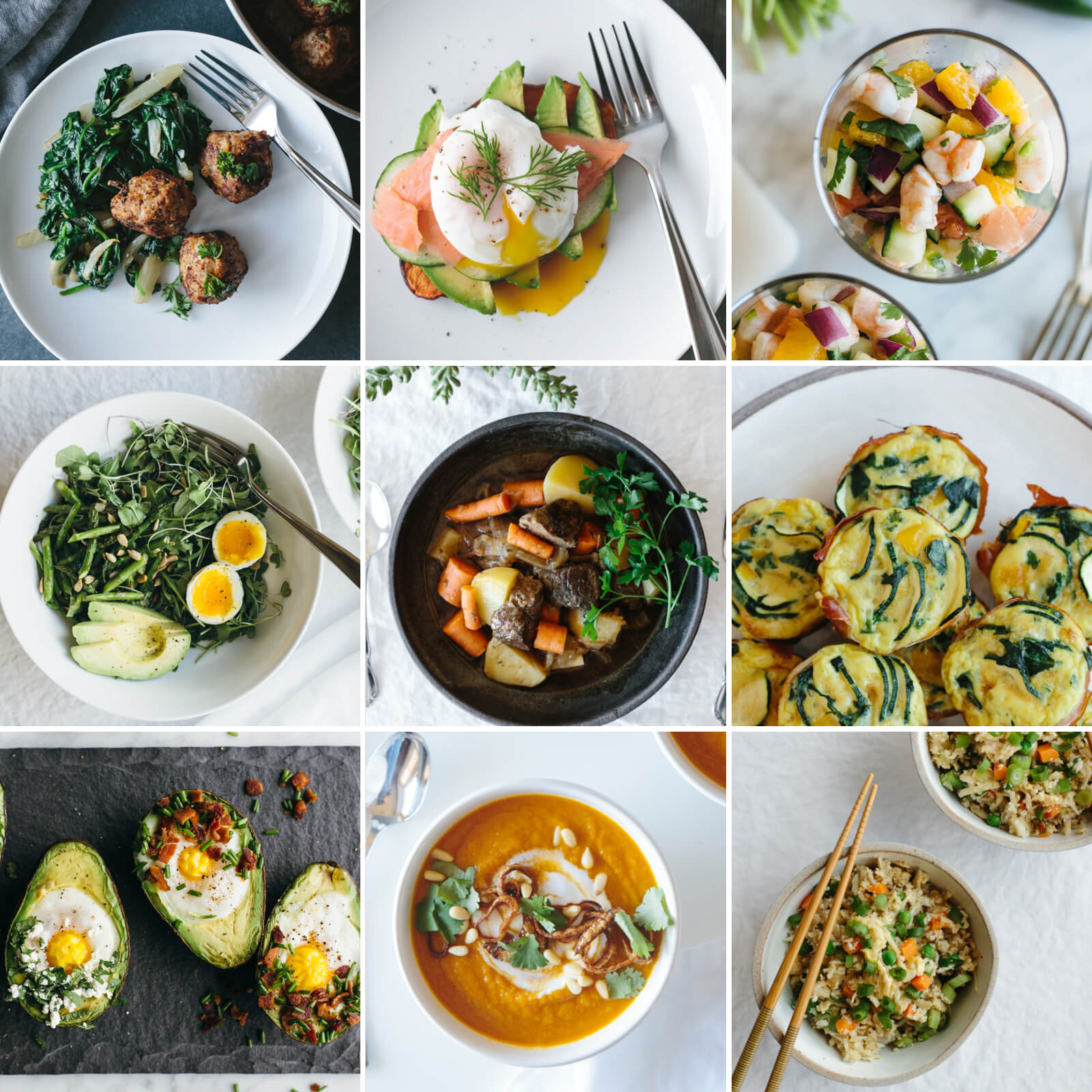 Breakfast Lunch Dinner
 15 Whole30 Recipes for Breakfast Lunch and Dinner