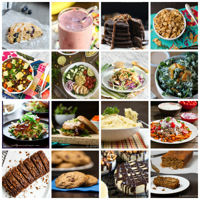 Breakfast Lunch Dinner
 90 Healthy Recipes for Breakfast Lunch Dinner & Dessert