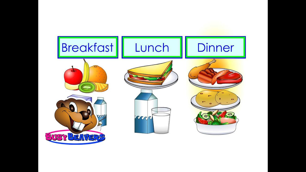 Breakfast Lunch Dinner
 “Breakfast Lunch Dinner” Level 2 English Lesson 16