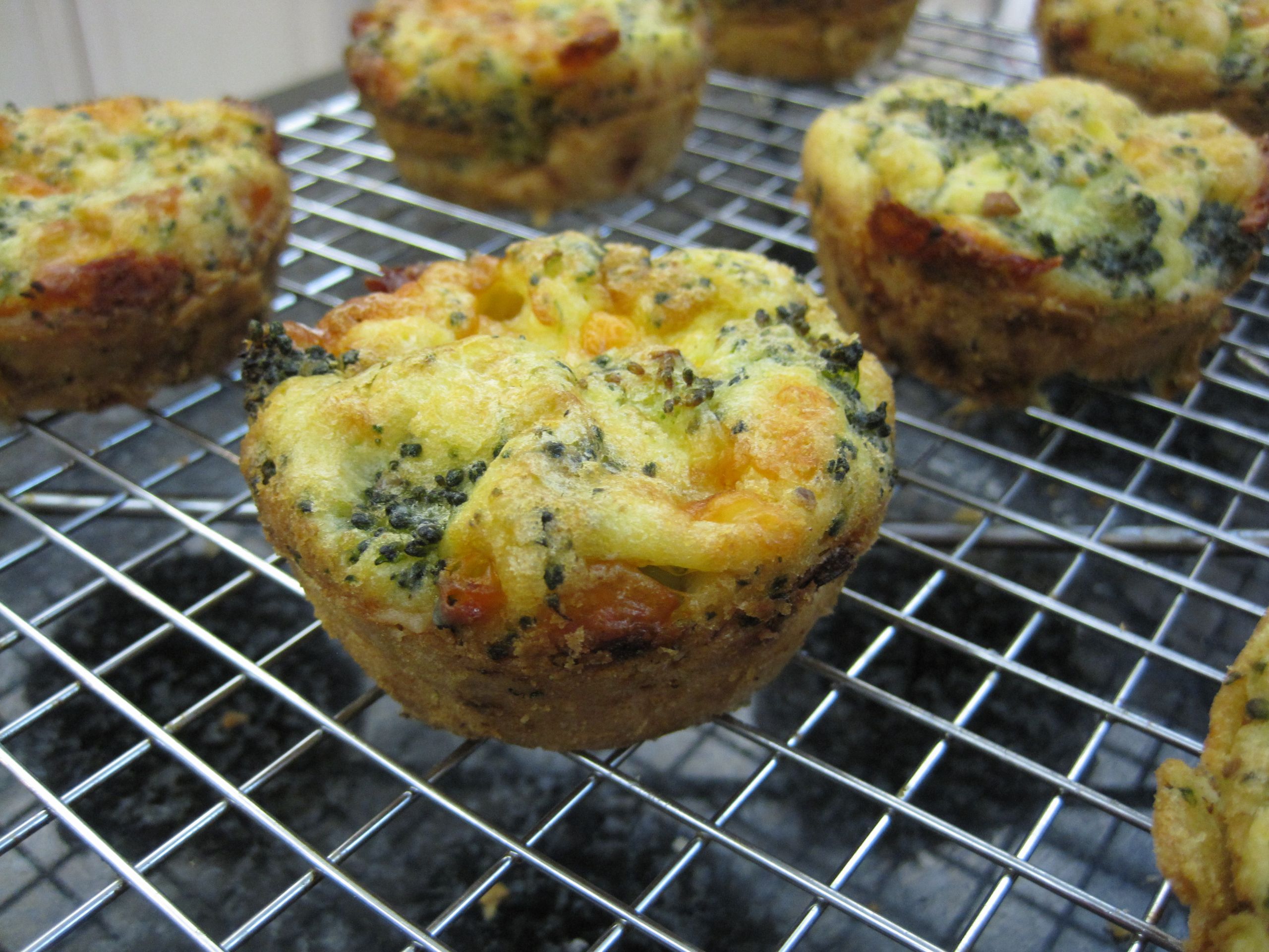 Breakfast Muffin Recipe
 Broccoli Egg and Cheese Breakfast Muffins with a gluten