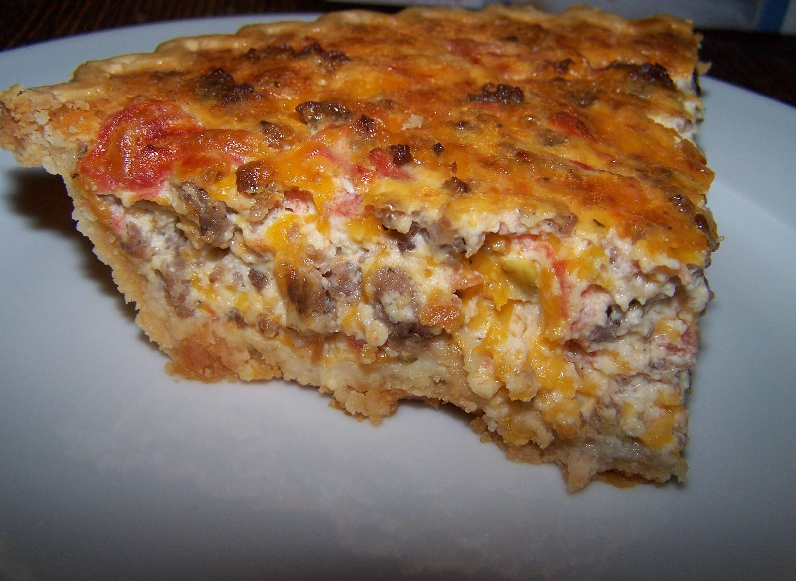 Breakfast Quiche With Sausage
 Cooking What I Pin Southwestern Sausage Quiche